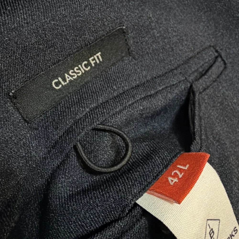 Bluffworks Gramercy Blazer Classic Fit Jacket Blue Hour 42L BW310 7 Pockets